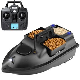 Barcă de plantat momealăV18B PRO cu GPS 12.000mAh Negru