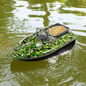 Barcă de plantat momeală C118 cu navigație GPS - verde