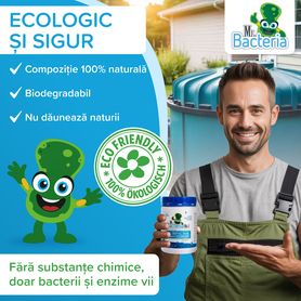 Curățător bio-enzimatic pentru FOSA SEPTICĂ și HAZNA 500g