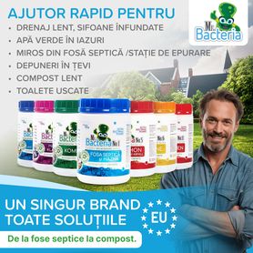 Curățător bio-enzimatic pentru FOSA SEPTICĂ și HAZNA 500g