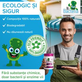 Curățător bio-enzimatic pentru STAŢIA DE EPURARE individuală 500g