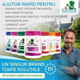 Curățător bio-enzimatic pentru STAŢIA DE EPURARE individuală 500g