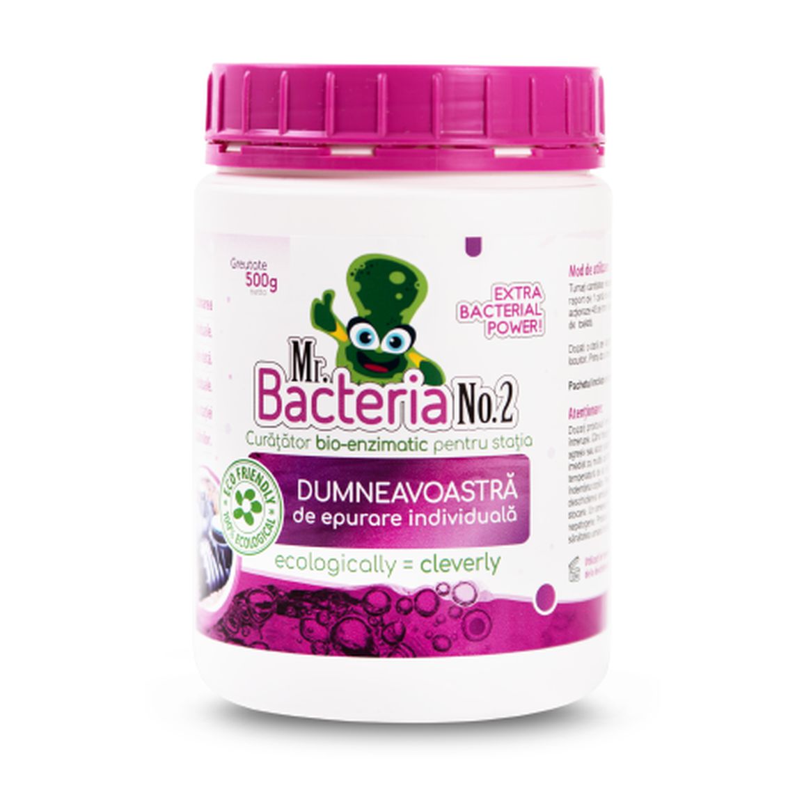 Mr.Bacteria No.2 Curățător bio-enzimatic pentru