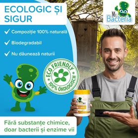 Produs de curățare bio-enzimatic pentru TOALETE ECOLOGICE (USCATE) 500g