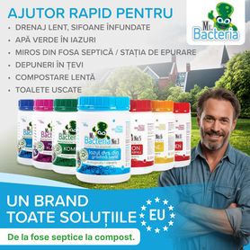Curățător bioenzimatic pentru IAZURI şi LACURI (vara) 500g